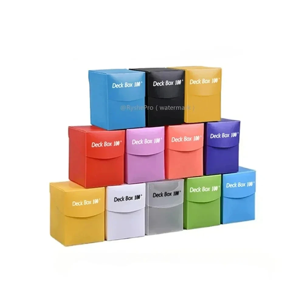 Sammelkarten-Deckbox für über 100 Baseball-Spielkarten, Aufbewahrungsbox, Spielkarten-Tragetasche für Familien, Partyspiele, Zubehör Image
