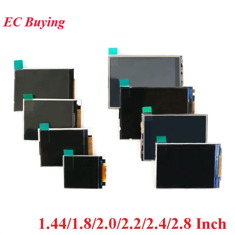 1,44/1,8/2,0/2,2/2,4/2,8 Zoll TFT Bare Screen LCD-Displaymodul mit ST7735 ILI9225 ILI9341 Schnittstelle SPI 128*128 240*320 Image