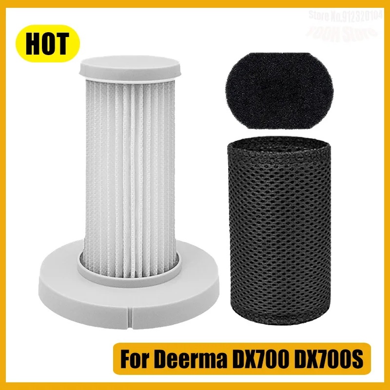 Für Deerma DX700 DX700S DX700 Pro Staubsauger HEPA-Filter Ersatz Reinigungsbürste Tiefenfiltration Zubehör Image