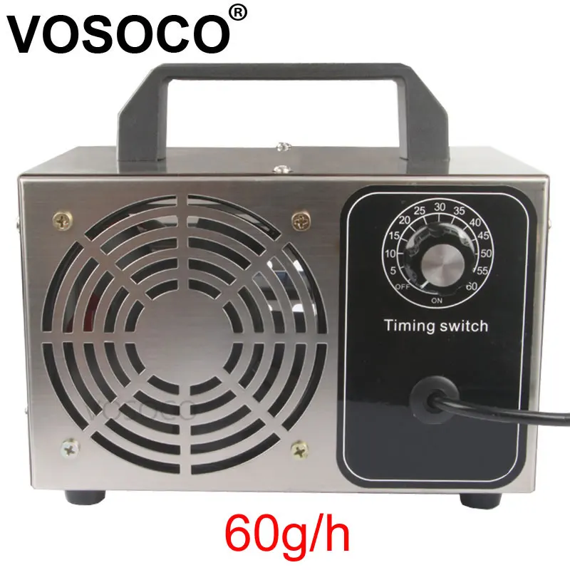 VOSOCO 60 g/h Ozongenerator Tragbarer Ozonisator Luftreiniger Reiniger Sterilisator Behandlung Entfernung Formaldehyd Ozonmaschine Image