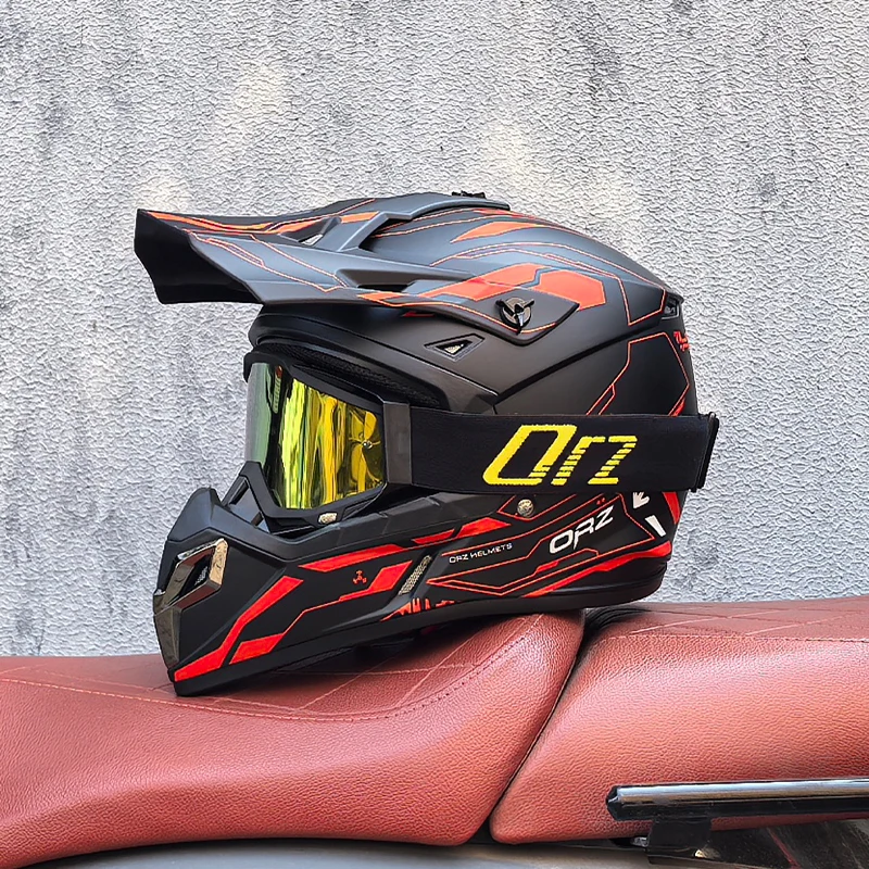 DOT Erwachsene Weibliche Männer Helme Motorräder Kask Cross Downhill Soporte Casco Off Road Helm Racing Klassische Motorrad Original Image