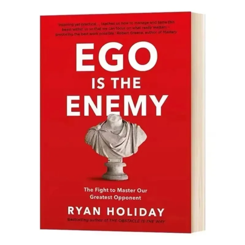 EGO IST DER ENEMY von Ryan Holiday Taschenbuchroman # 1 New York Times Bestseller-Buch, Bücher auf Englisch, Bücher, Buch, Philosophie Image