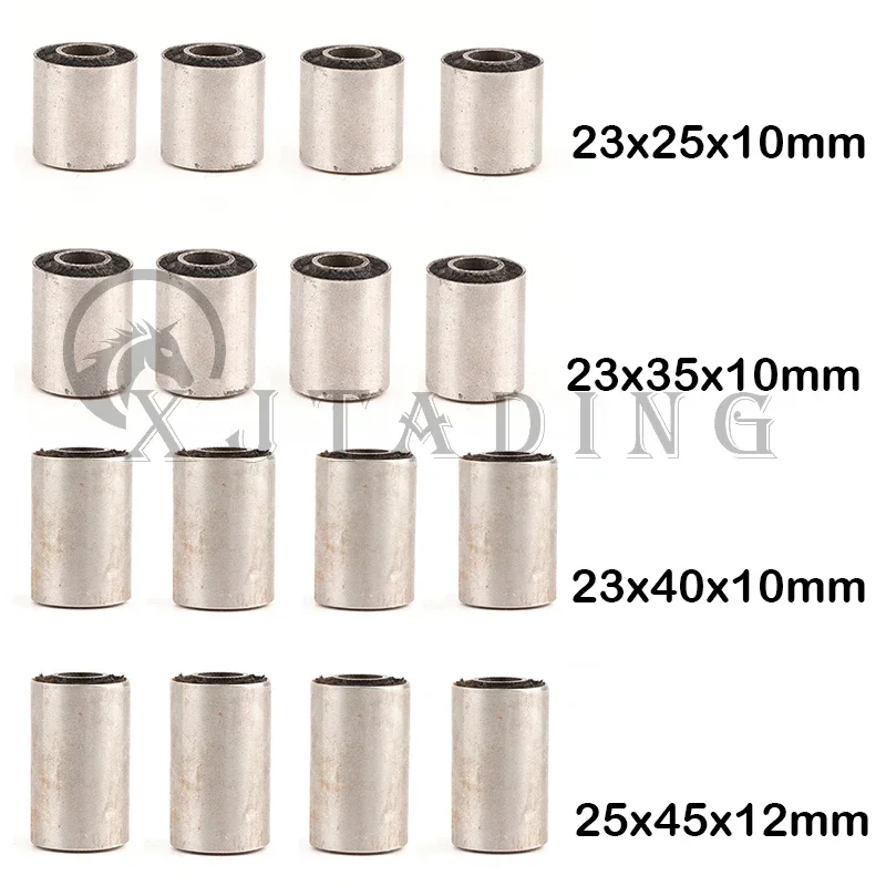 4 Teile/los 23/25/28*25/29/35/40/45*10/12mm Swing Arm montieren Buchse für China ATV Go Kart UTV Buggy Roller Quad Bike Zubehör