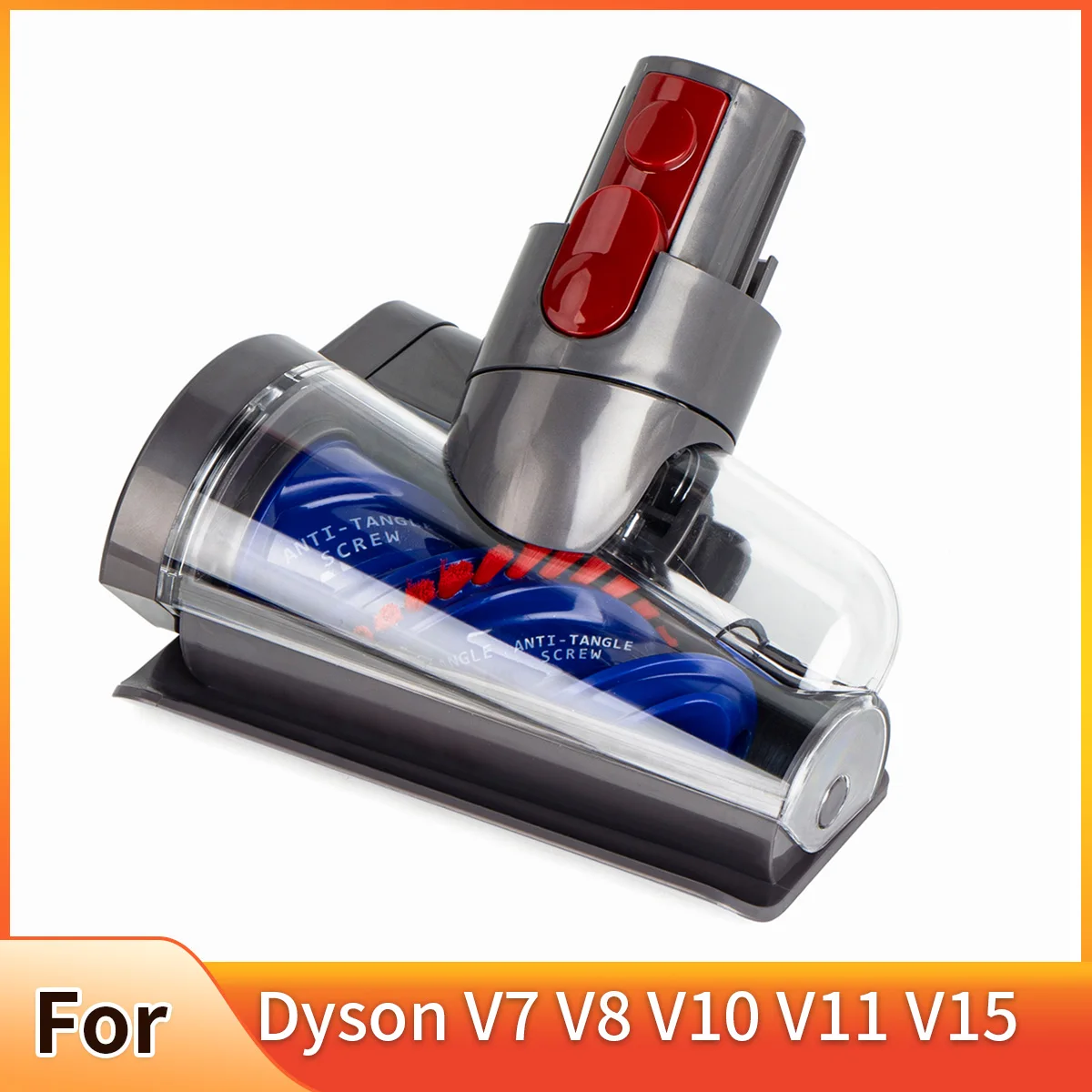 Elektrische Matratze Staubmilben Entfernung Pinsel für Dyson V7 V8 V10 V11 V15 Staubsauger Mini Motorisierte Werkzeug Bürstenkopf Image