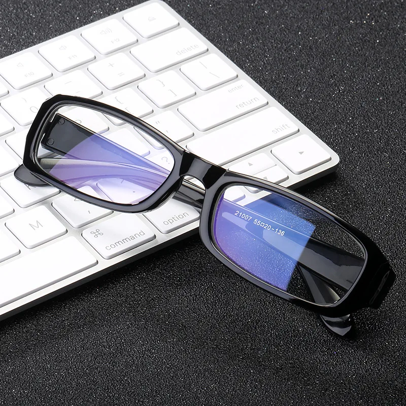 Anti-Blaulicht-Myopie-Brille für Damen und Herren, kurzsichtig, Lesebrille, kurzsichtig, mit minus Dioptrien, Brille, Dioptrien 0, TO-4,0 Image