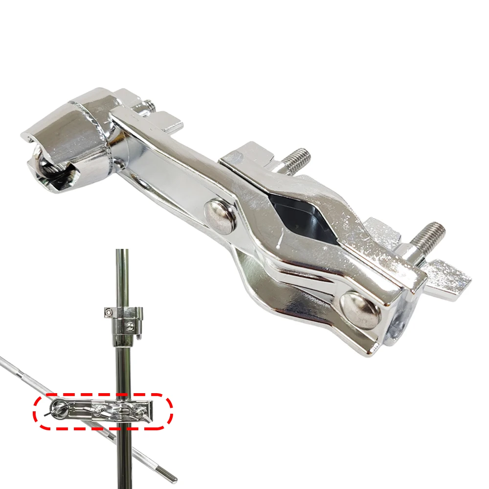 Metall Trommel Becken Ständer Halterung Klemme, 360 Grad Rotation Becken Verlängerung Klemme Boom Arm Halterung Für Becken Ständer Image