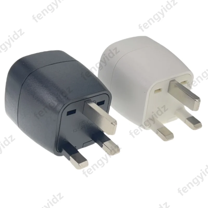 2er-Pack England UK Reiseadapter England Deutschland Stecker, EU-auf-UK-Reisestecker Typ G Steckdosenadapter für England, Irland, UK Image