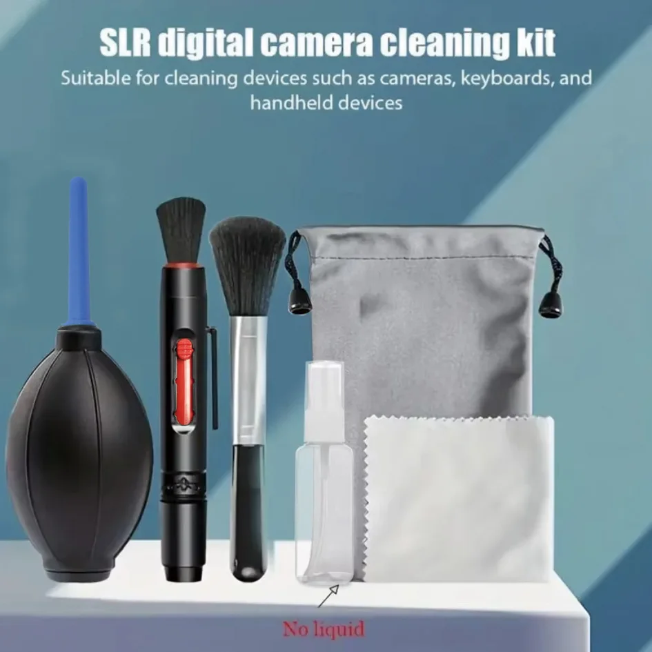 Slr Digital Mirrorless Kamera Reinigungsset Laptop Bildschirm Tastatur Luftblasen Geeignet für Canon Nikon Objektiv Tuch Reinigungsset Image