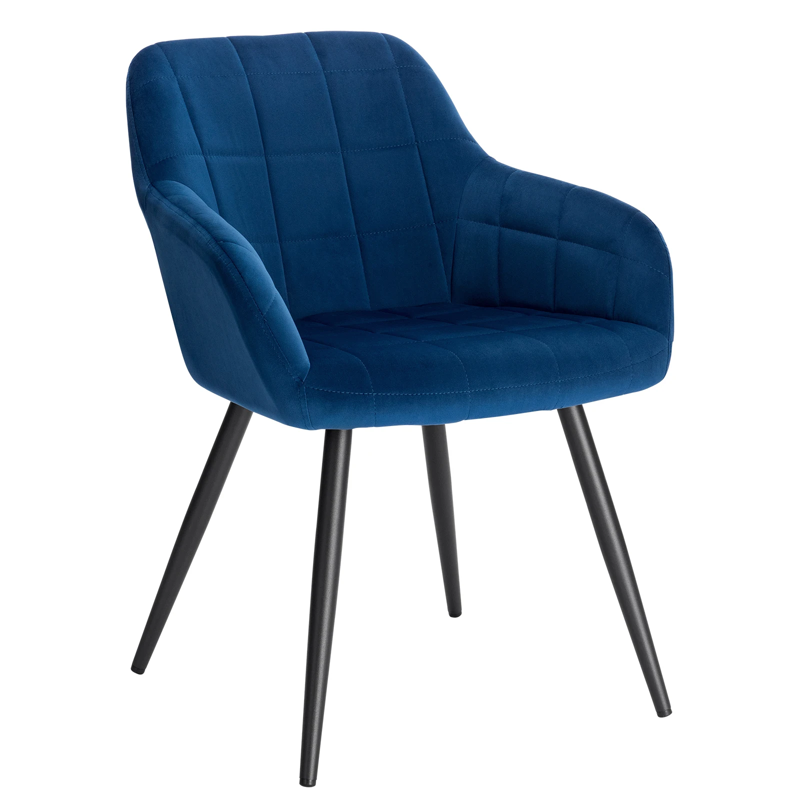 1pc Esszimmers tuhl Stahl beine Wanne Stuhl Sessel Rückenlehne Freizeit Theke Lounge Wohnzimmer Stuhl Restaurant Küchenmöbel