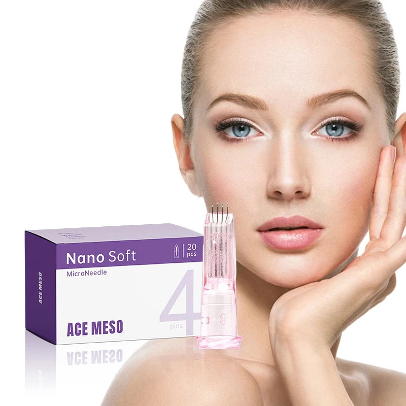 Sterile Nanosoft Micro Multi 4 Nadeln 4 Pins Einweg-Einzelverpackung 34 g 1,0/1,2/1,5 Mikronadel Image