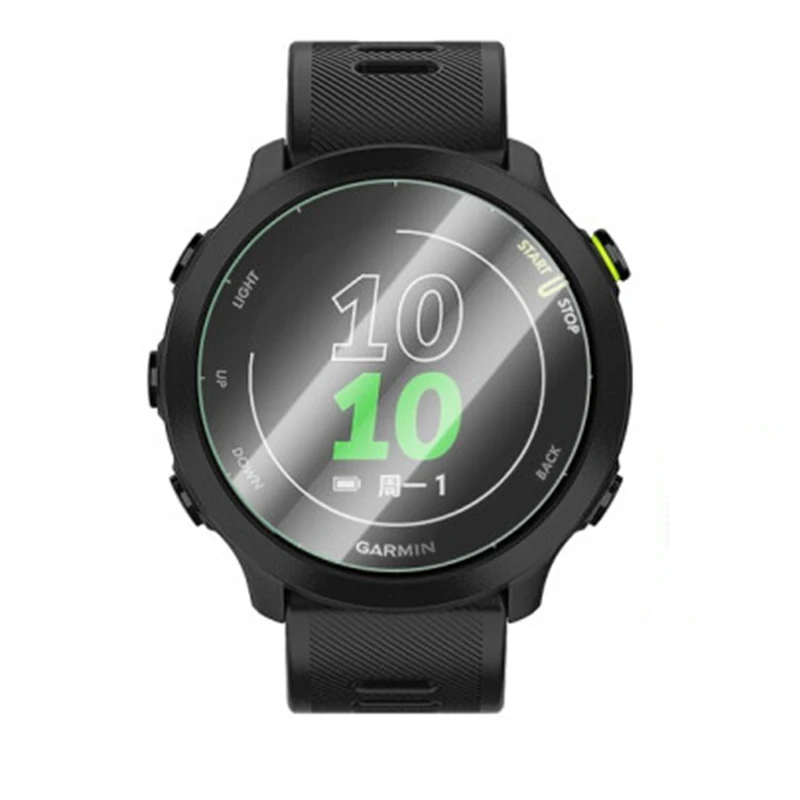 2 Stücke Gehärtetes Glas Schutzfolie Für Garmin Forerunner 55 Forerunner 158 Anti-scratch-Screen Protector Film Zubehör Image