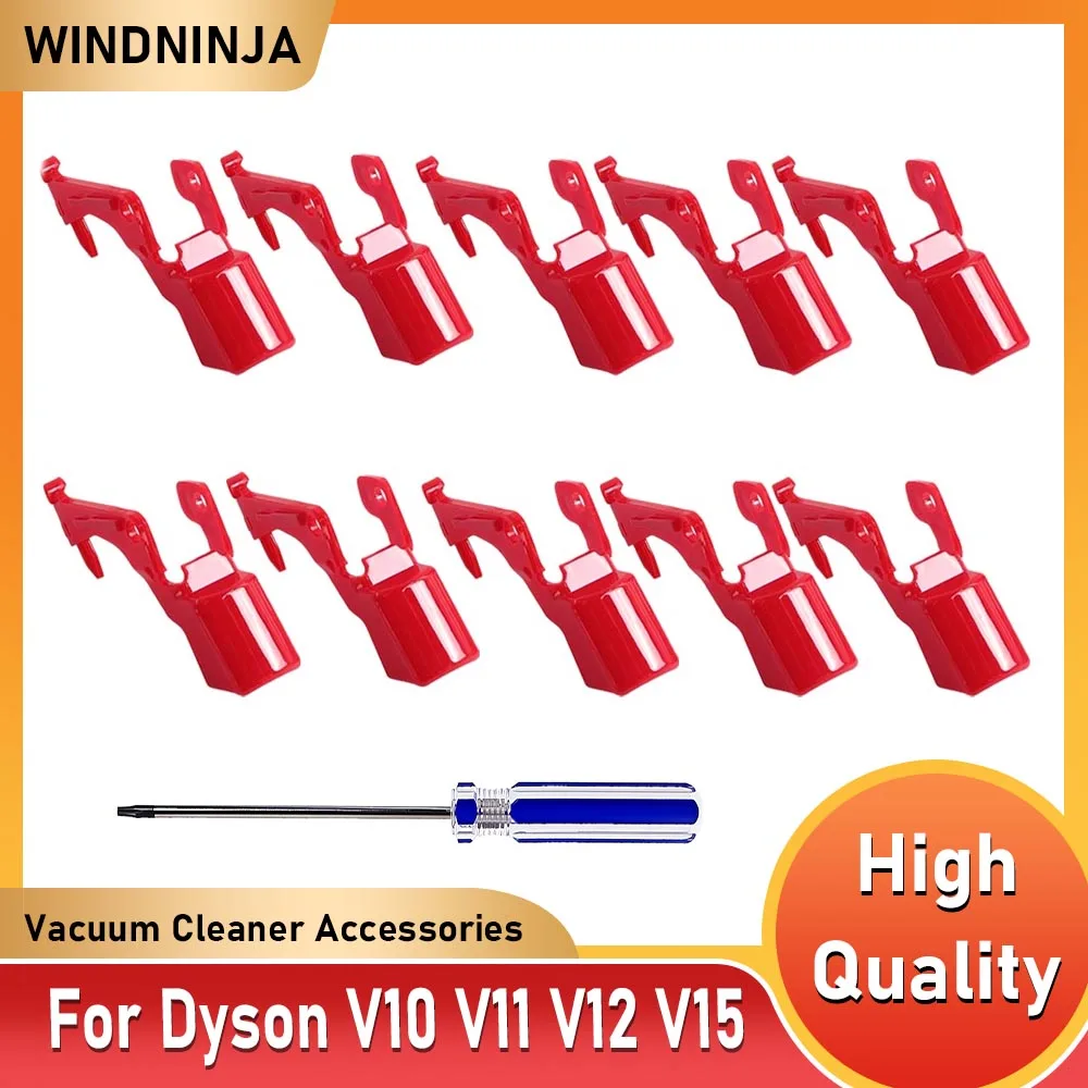 Verbesserter Auslöseschalterknopf für Dyson V10 V11 V12 V15 Staubsauger. Robuster Ersatz-Auslöseknopf mit Schraubendreher Image