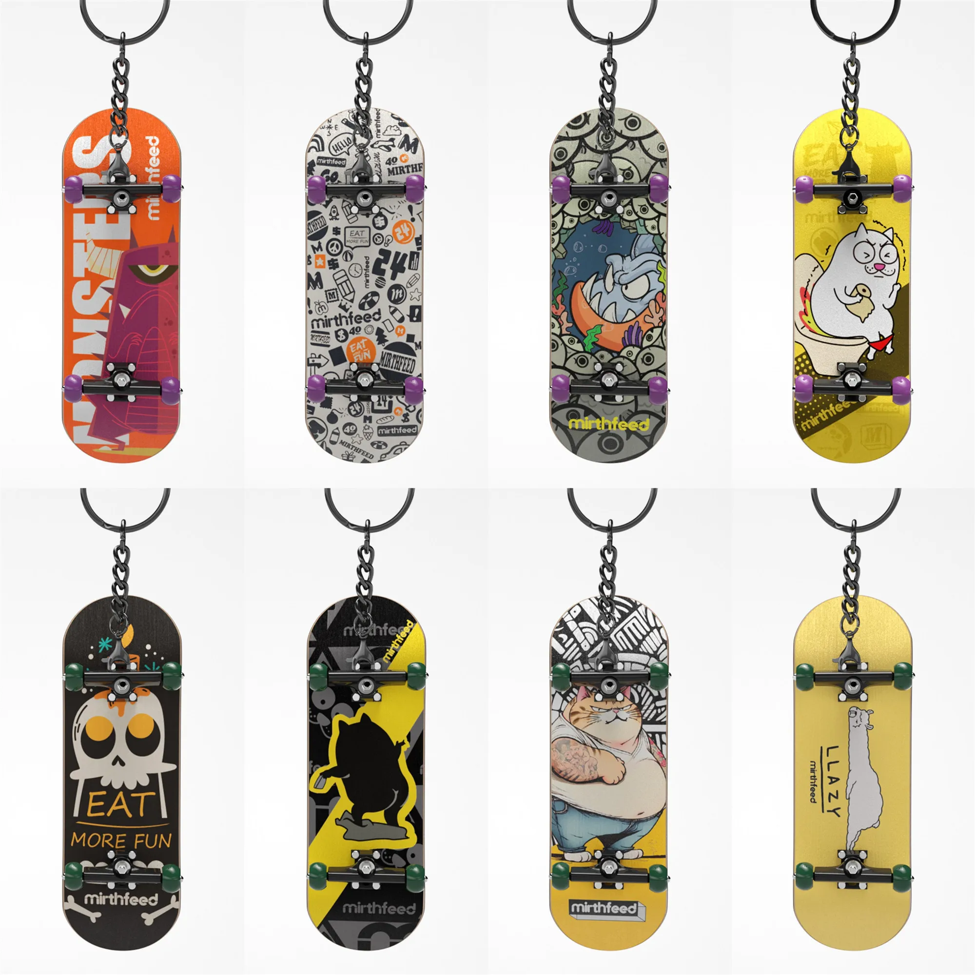 32mm Holz Griffbrett Ahorn Holz Deck Lager Räder Legierung Lkw Finger Skateboard Kind Spielzeug