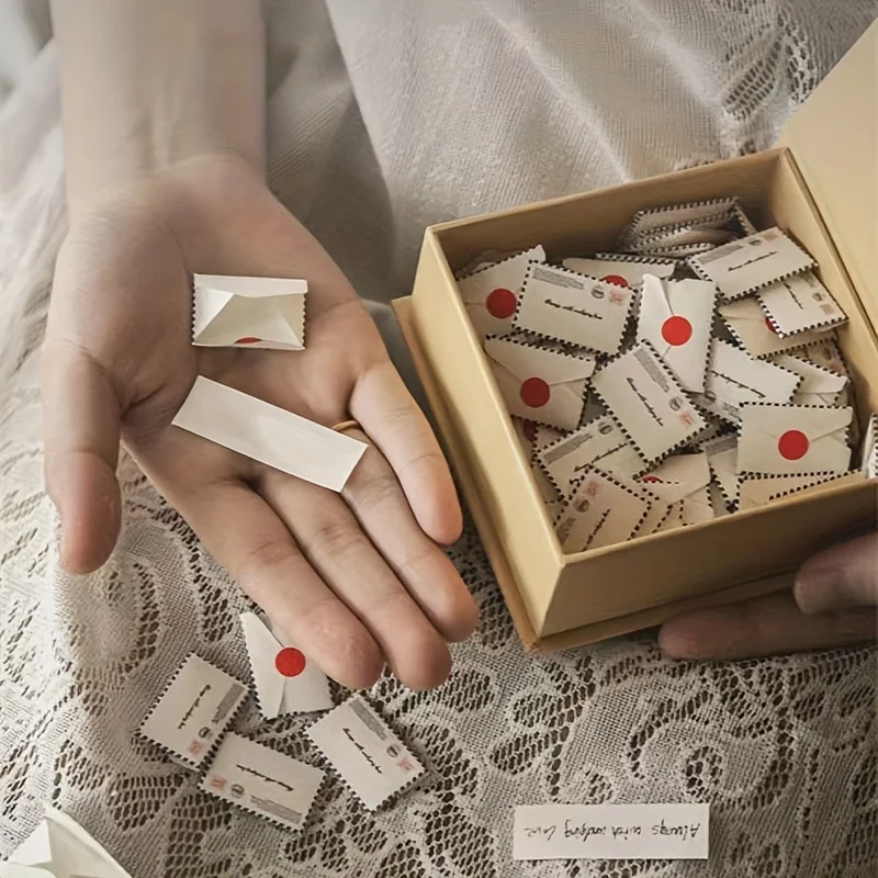 Ein Set DIY-Mini-Umschläge, geeignet für Freunde, Verwandte, Eltern usw. Abschlussgeschenke, Geschenke für den Schulanfang, Valentinstagsgeschenke, Jubiläumsgeschenke, Muttertagsgeschenke Image