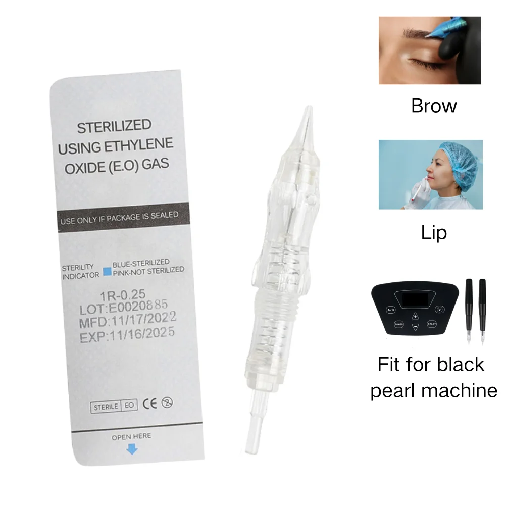 10/50PCS Augenbraue Lip Tattoo Nadeln Revolution Einweg Tattoo Patronen Für P300 Permanent Make-Up Tattoo Maschine Liefert Image