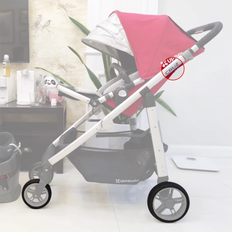 Kinderwagen Reifen Für Uppababy Cruz V1 Vorder- Oder Hinterrad Alta Buggy Reifen Abdeckung PU Tubeless Mit Lauffläche DIY Baby Ersetzen Zubehör Image