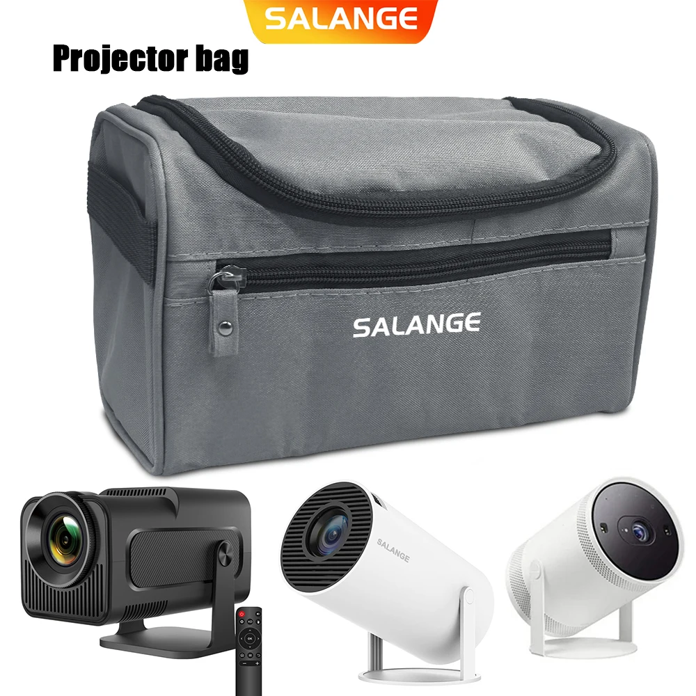 Salange Projektor Aufbewahrungskoffer Reise Tragen Projektor Tasche für HY320 HY260 MAX HY300 Pro Protector Reißverschluss Tragetaschen für HY320 Image