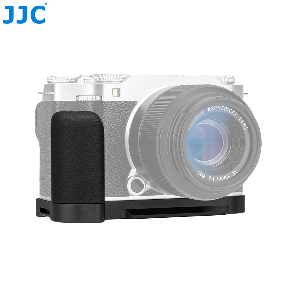 JJC X-M5 L-förmiger Metall-Handgriff für Fujifilm X-M5 XM5 Kamera mit Arca Swiss Schnellwechselplatte Silikon-Handgriff Image