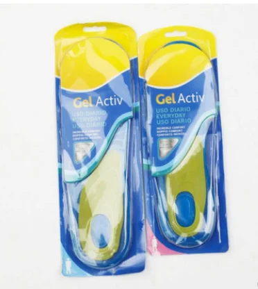 Sport-weiche Silikon-Gel-Luftpolster-Einlegesohle, Wandern, Laufen, Schuheinlagen, Pads absorbieren Schockfußbett für Männer und Frauen Image