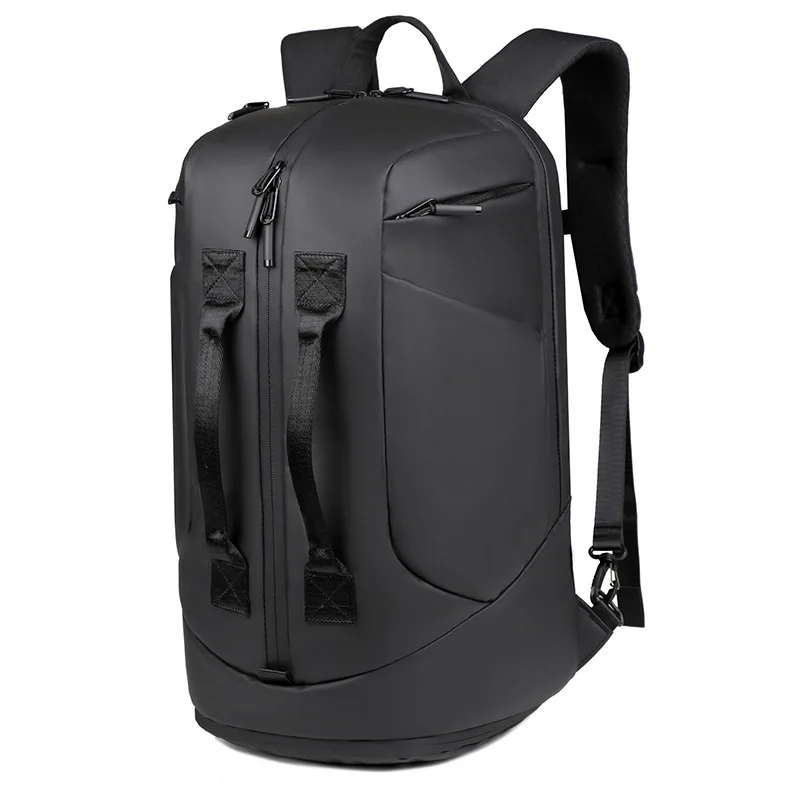 Herrenrucksack, tragbarer Reiserucksack mit doppelter Rückseite, wasserdichter Rucksack mit großer Kapazität, multifunktionaler Boarding-Rucksack