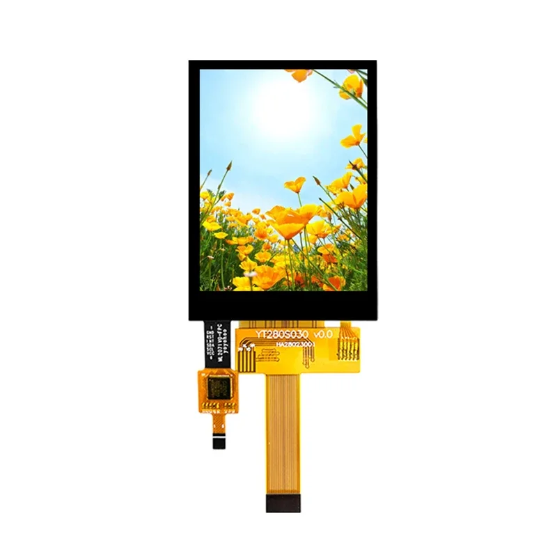 2,8 Zoll TFT LCD Display Farbbildschirm ILI9341 Treiber 4-Draht SPI Serieller Port 240*320 Auflösung 18Pin Kapazitive Touch GT911 Image