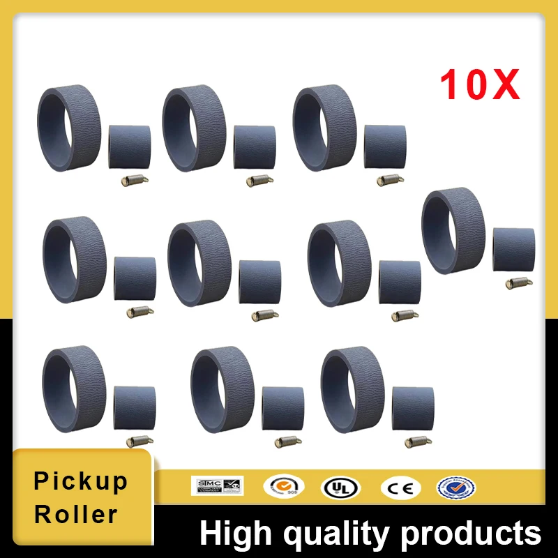 10X Feed Separation Pickup Roller Gummireifen für EPSON L3110 L3150 L4150 L4160 L3156 L3151 L1110 L3158 L3160 L4158 L4168 L4170 Image