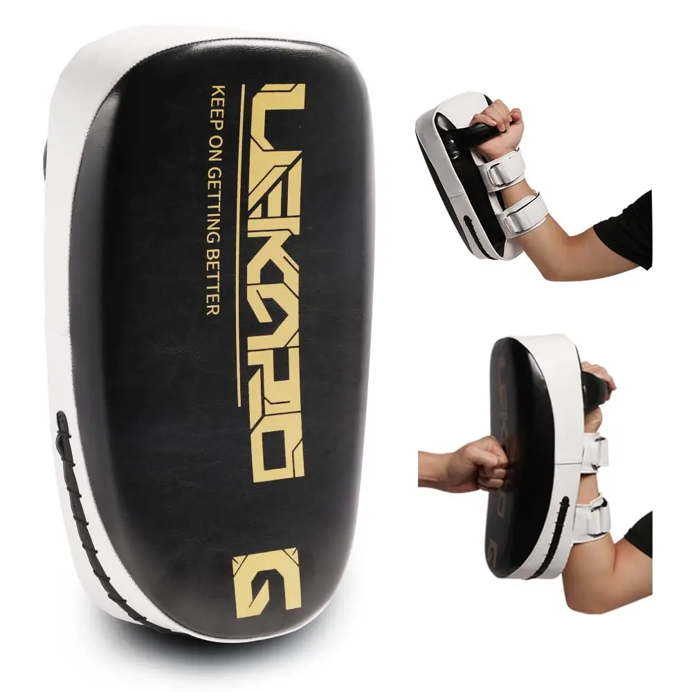 Lekaro Boxen Pu Kick Pad Muay Thai Sanda Fuß Ziel Hochelastischer Trainingsblock Free Fighting Mma Taekwondo Sanda Hand Ziel Image