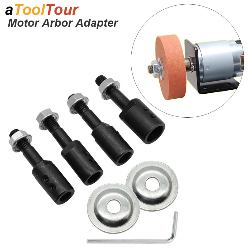 Motorwelle Dorn Kupplung Extender Hülse Spindel Paar Spannfutter Adapter konvertieren Banks chl eifer Verlängerung stange Buff Rad rotierend Image