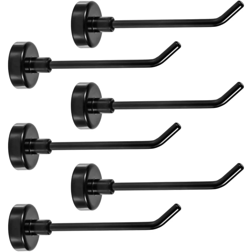 4/6 große magnetische Haken, 2,8 Zoll lange, robuste Magnethaken, starke magnetische Kreuzfahrtaufhänger für Kreuzfahrtschiffe, Garage, Küche