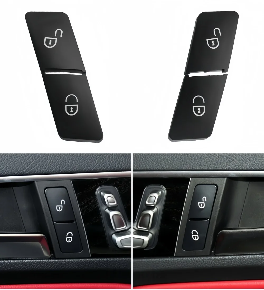 Links Rechts Innen Türschloss Entsperren Schalter Tasten Für Mercedes Benz C A B GLK E GLE Klasse C204 GLK204 W212 W207 W166 W176 W246 Image