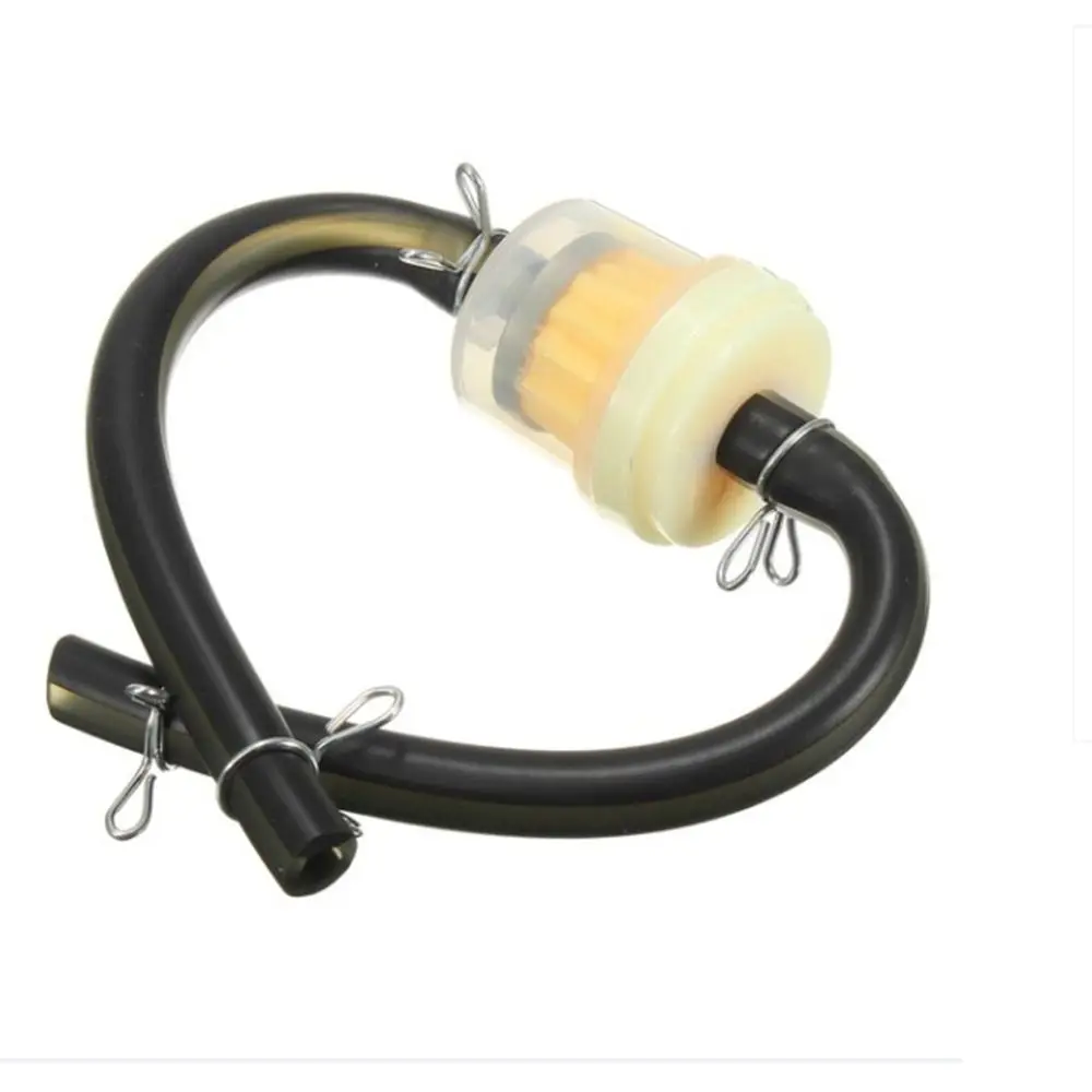 Universal Kraftstoff Filter Benzin Klar Reiniger Benzin Rohr Quad Roller Schlauch Linie Magnet Inline Gas Dirt Bike Motorrad Zubehör