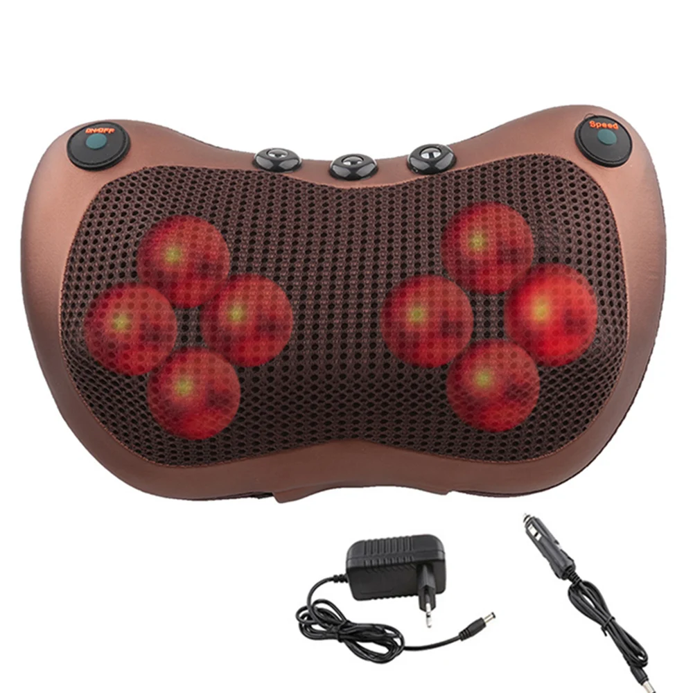 Massage kissen für zurück, hals und schultern mit heizung/Elektrische roller massager Image