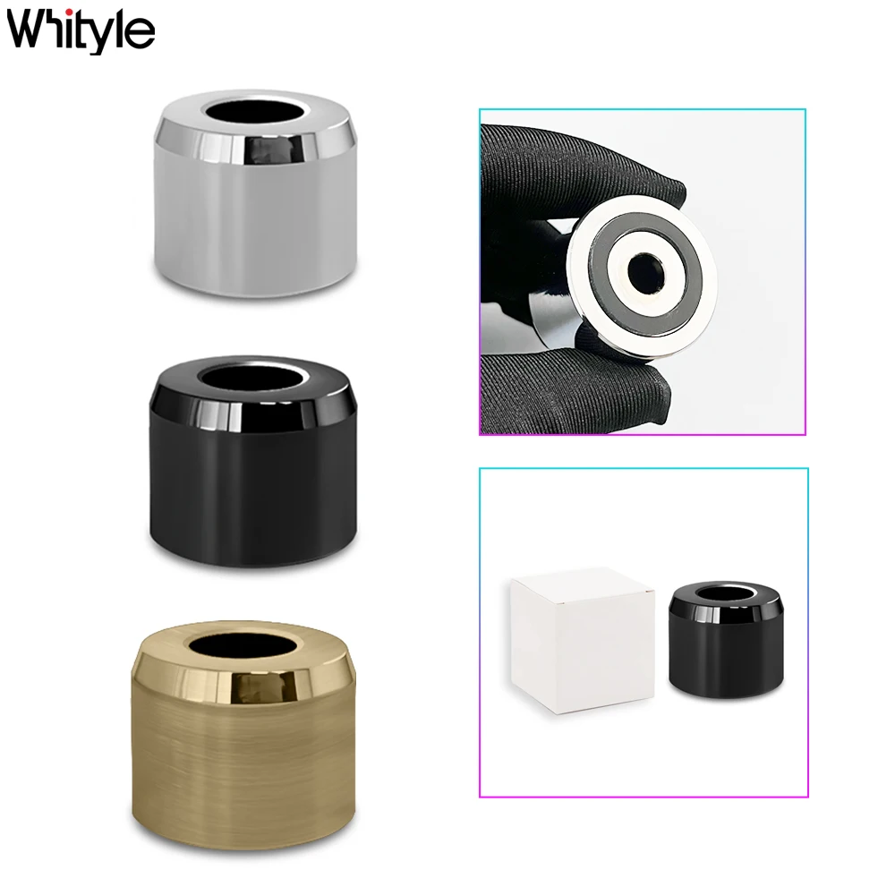 Whityle Z09 Durchmesser 16 mm Universell Sicherheits-Rasierständerhalter, klassische Rasierer-Halterbasis mit Anti-Rutsch-Ring Image