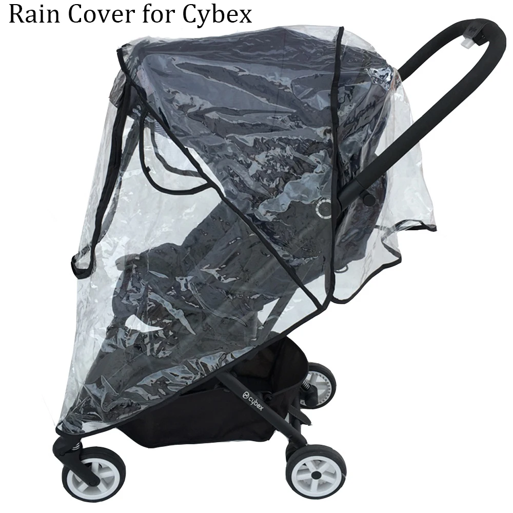 Kinderwagen-Regenmantel-Wetterschutzhülle, kompatibel mit Cybex Eezy S, Eezy Twist, Libelle, Orfeo, Beezy, Coya Image