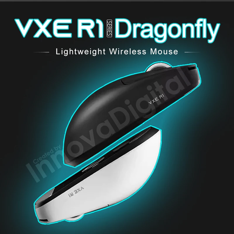 ATK VXE Dragonfly R1 Pro MAX Kabellose Gaming-Maus PAW3395 R1 SE Plus Anpassbare E-Sport FPS-Maus Wiederaufladbare Leichte Maus Image