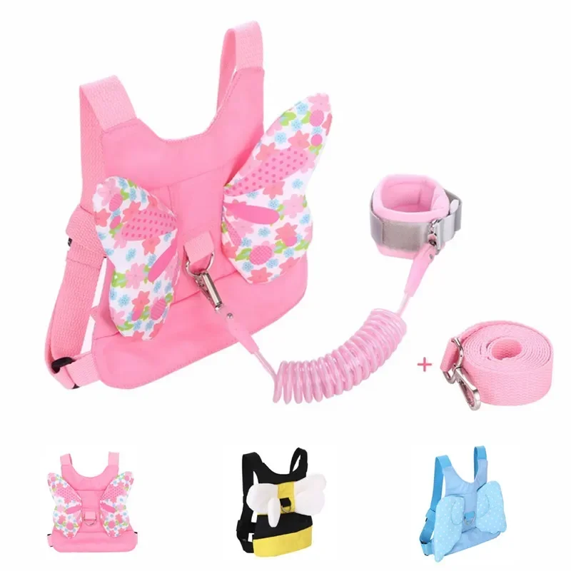 Mode Anti Lost Armband für Kinder Leine Rucksack Armband weiche Kinder Walker Kleinkind Armband Baby Sicherheit Walk Gürtel Seil Image