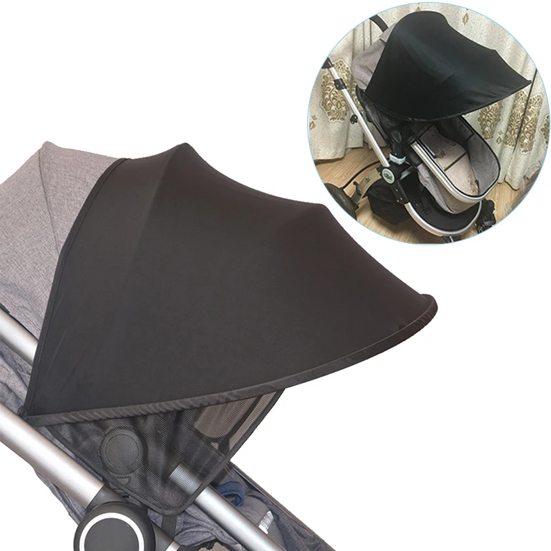 Baby Kinderwagen Sonnenblende Wagen Sonnenschutz Baldachin Abdeckung für Kinderwagen Kinderwagen Zubehör Auto Sitz Bebe Buggy Kinderwagen Kappe Sonne Haube