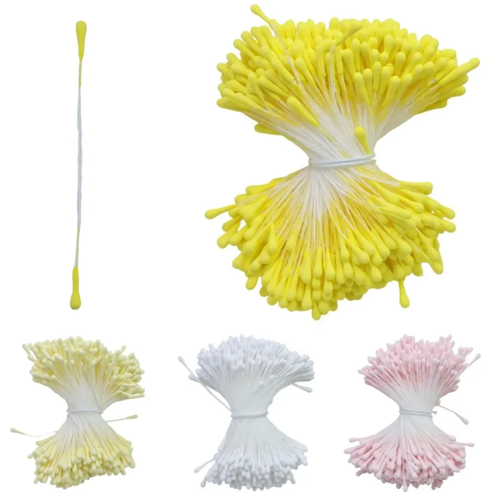 400 stücke 2mm Moulti Optionen Künstliche Blume staubblatt Mini Perle Floral stempel Für Hochzeit Party Dekoration DIY Zubehör Image