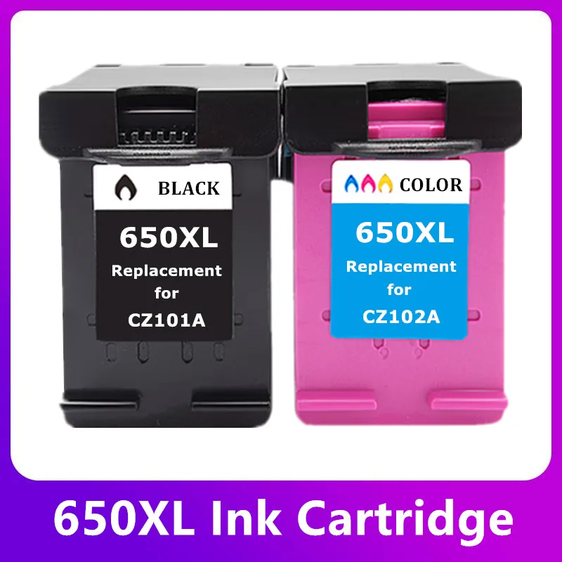 Kompatibel 650XL Tinte Patrone Ersatz für HP 650 HP 650 XL für hp Deskjet 1015 1515 2515 2545 2645 3515 4645 drucker Image