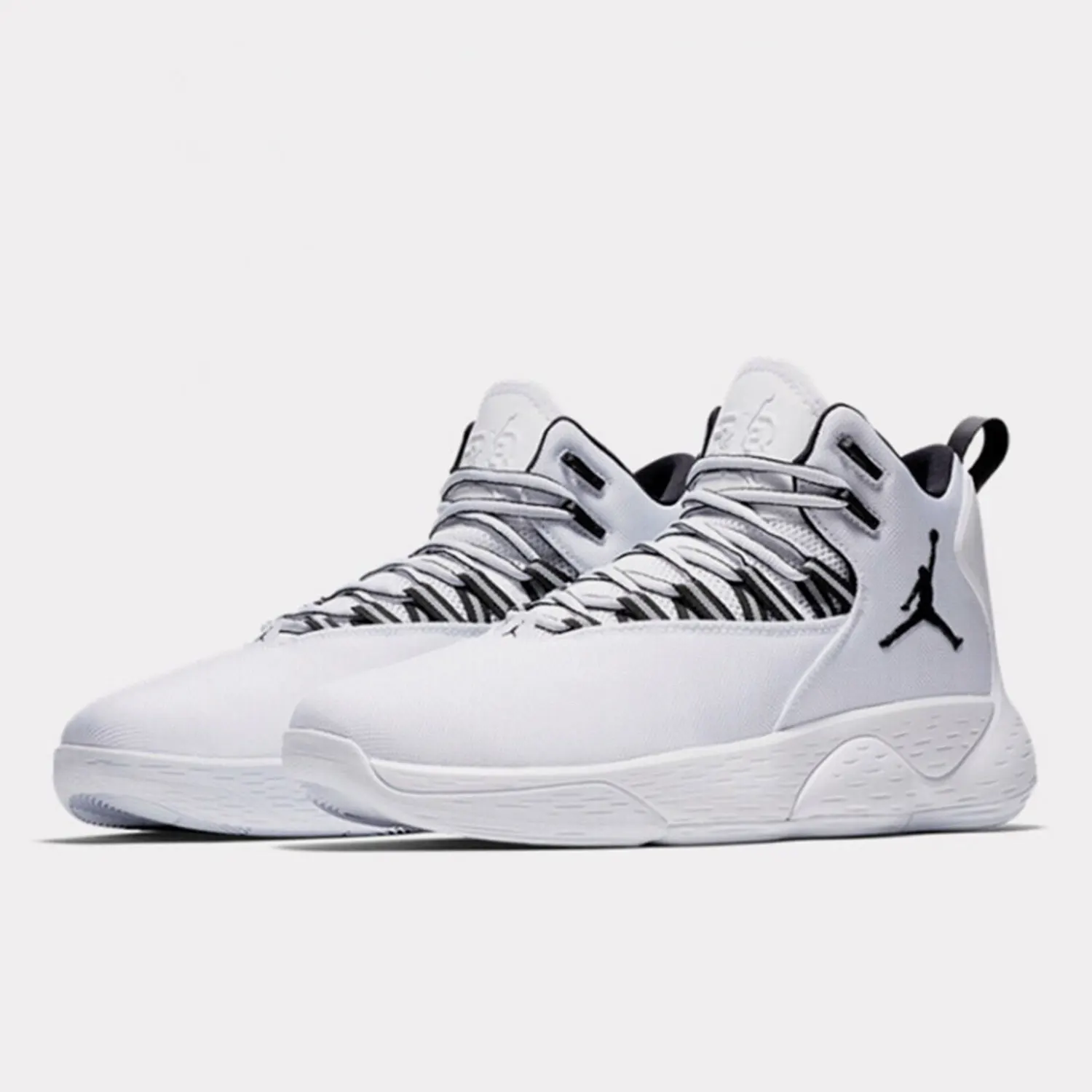 Nike Original JORDAN SUPER FLY MVP gepolsterte praktische Basketballschuhe für Herren AR0038-100