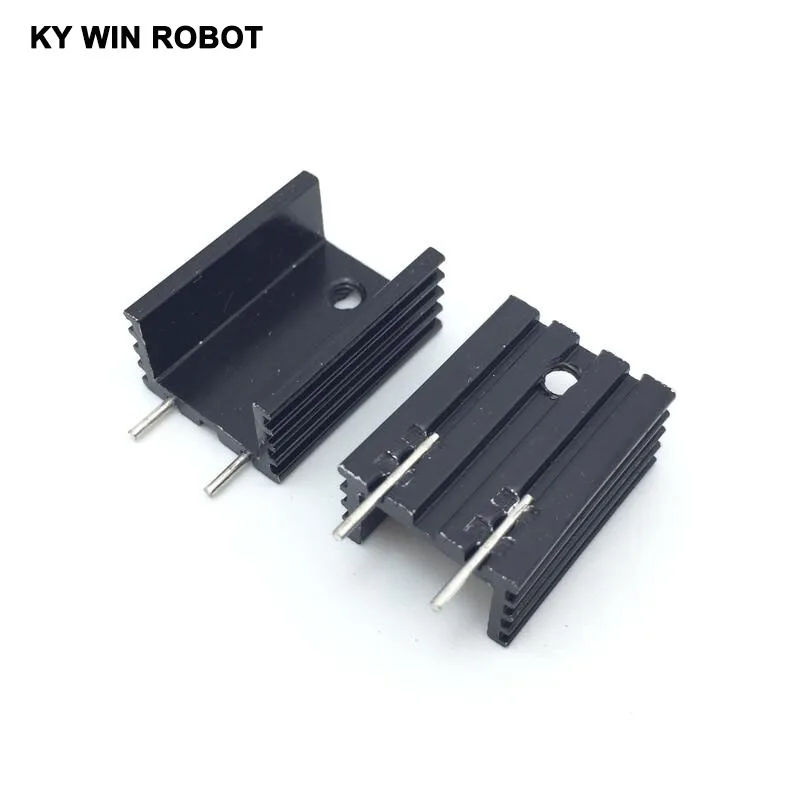 10 stücke Aluminium-zu-220 Kühlkörper zu 220 Kühlkörper Transistor Kühler bis 220 Kühler Kühlung 15*10*20mm mit 2pin Image