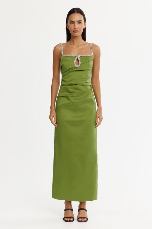 Astonhall Maxi Dress For - Green - Acler Dresses