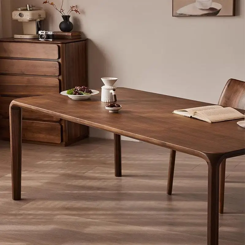 Holztisch im Song-Stil, Ästhetischer Massivholz-Esstisch, Haushalts-Esstisch, Antiker Schreibtisch, Wohnzimmertisch