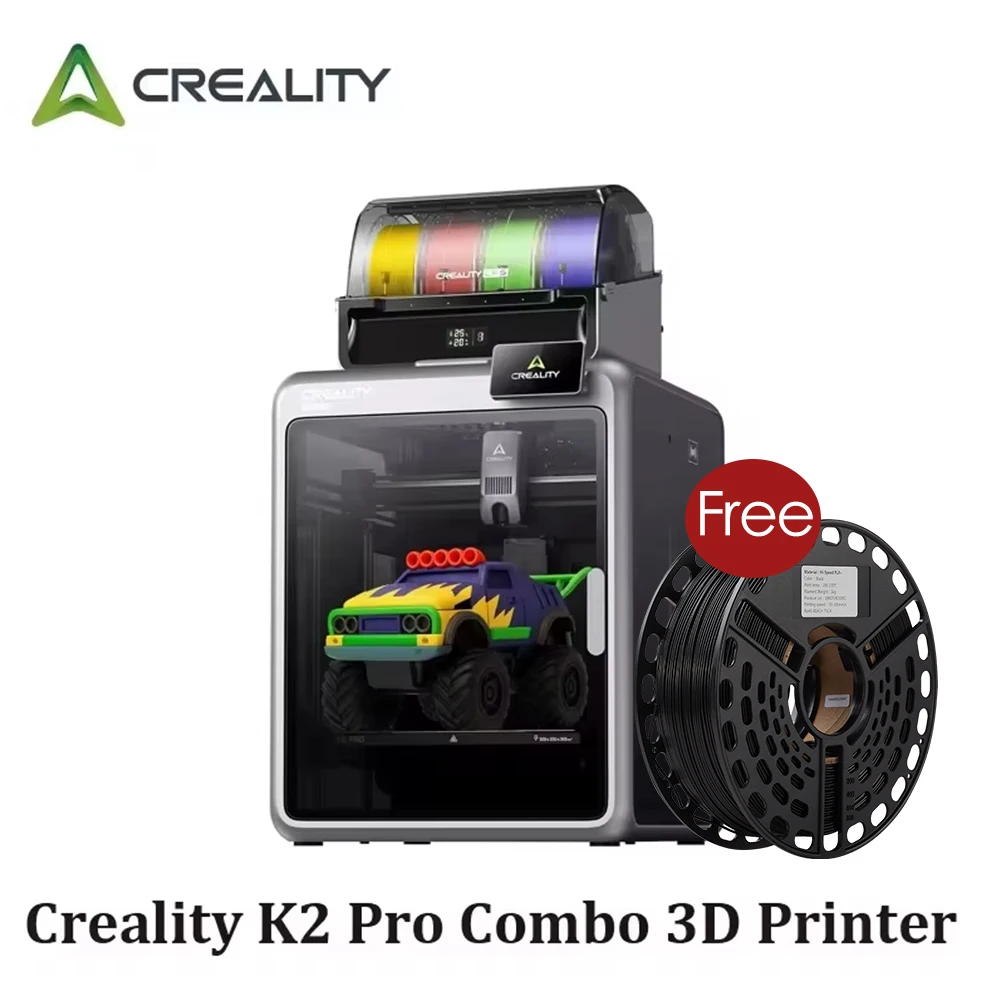 Creality K2 Pro 3D-Drucker, Unterstützt Mehrfarbigen 3D-Druck mit CFS, 600mm/s Hochgeschwindigkeitsdruck, Intelligente Automatische Nivellierung Image