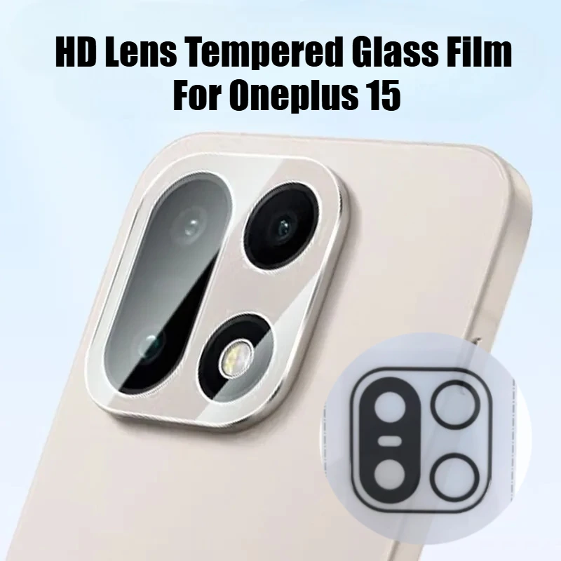 3D HD Rückfahrkamera-Objektivschutz aus gehärtetem Glas für One Plus 15 1+15 AR+AF, kratzfest, vollständige Abdeckung, Anti-Drop-Kappe Image