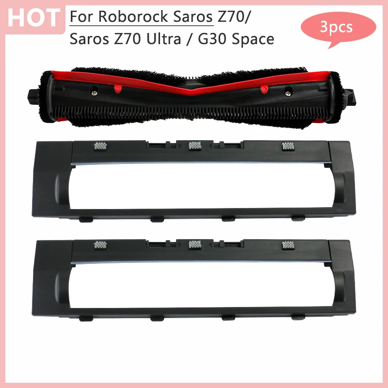 Für Roborock Saros Z70 / Saros Z70 Ultra / G30 Space Interior Ersatzteile Rollenbürste Hauptbürstenabdeckungssatz Staubsauger Image