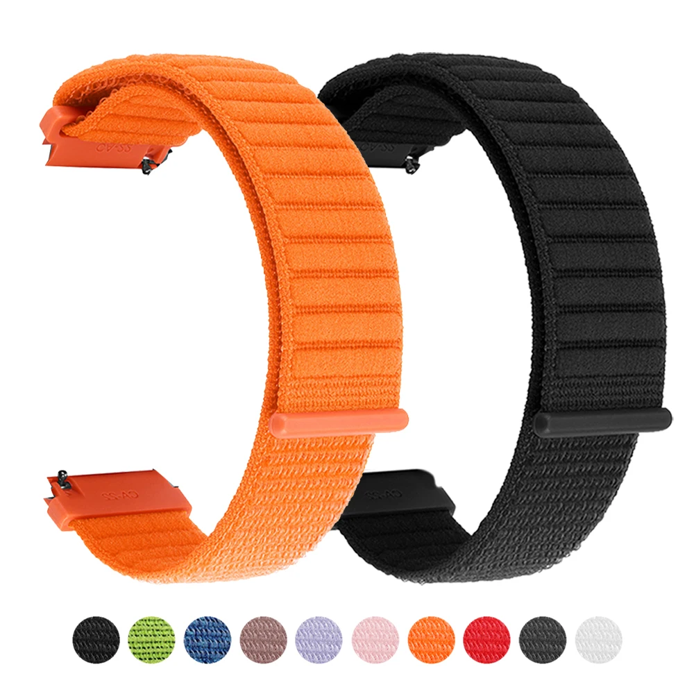 22mm atmungsaktives Nylonarmband für Xiaomi Watch 5/S5/Color 2 S4 S3 S2 S1, gewelltes Schlaufenband für Redmi Watch 5 Active, Ersatzarmbänder Image
