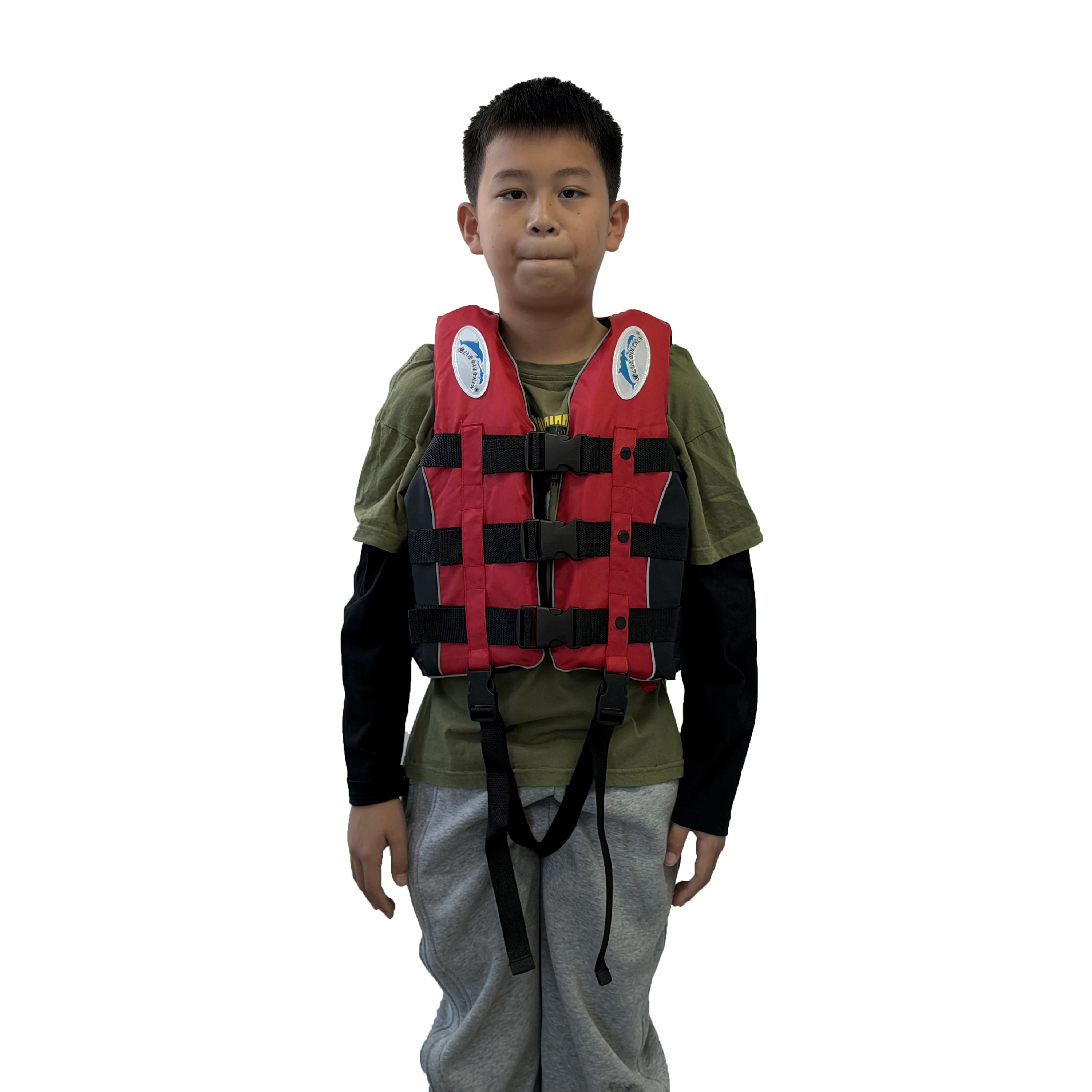 Gilet de sauvetage pour enfants et adolescents, gilet de flottabilité pour kayak, ski nautique, pêche, sports nautiques en plein air, idéal pour tous les sports nautiques