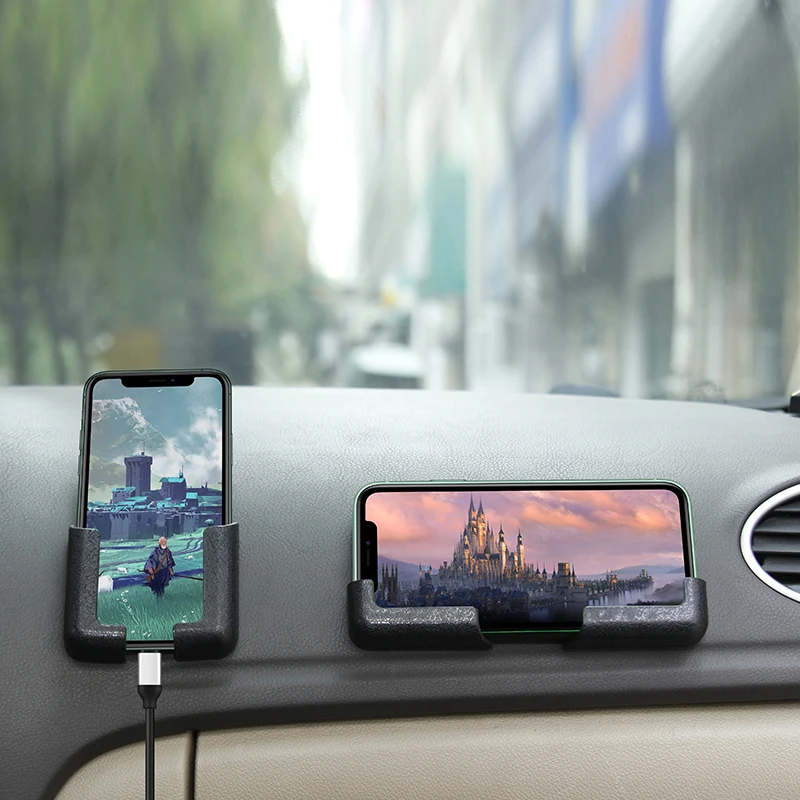 Support de gravité de voiture, support de téléphone pour tableau de bord de voiture, support de produits automobiles pour décoration de voiture, accessoires automobiles universels