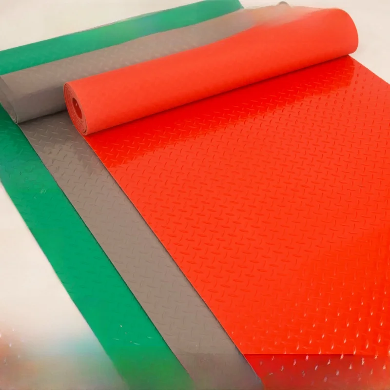 Non-Slip Waterproof Kitchen Mat Car Home Large Area Toilet Bathroom Entrance Doormat Modern Simple Style PVC Floor Rug